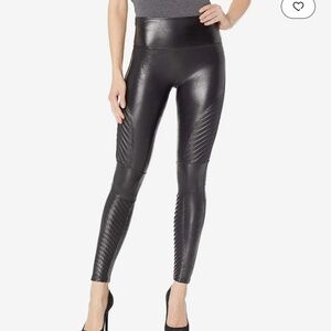 Faux Leather Moto Leggings  SPANX-Never Worn- NWOT